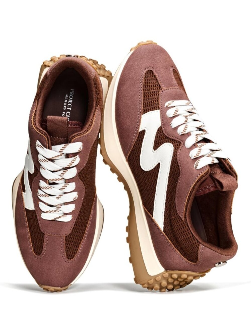 Women's Terracott Lightweight Comfortable Trendy Lace Up Fashion Sneakers Casual